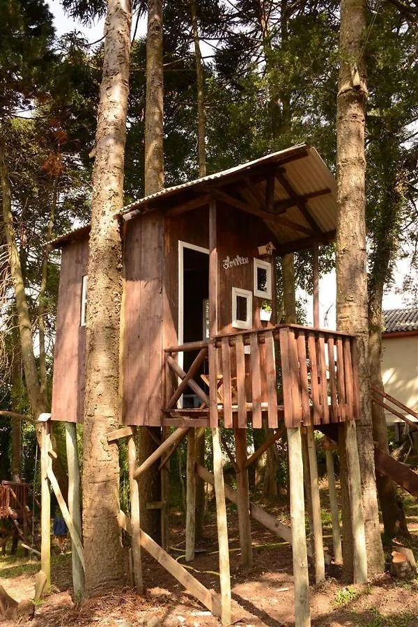 Quintal Das Araucarias Hospedagem São Joaquim Ferienhaus